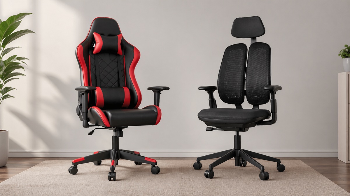 Fotel gamingowy czy ergonomiczny? Który wybrać do pracy i grania?
