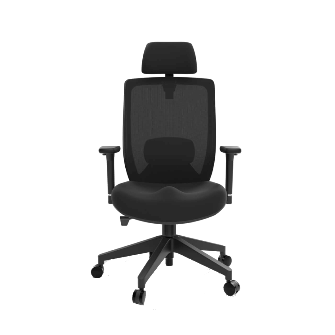 Fotel biurowy ergonomiczny Liftor Space, czarny